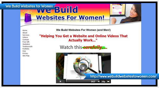 We Build Websites for Women 