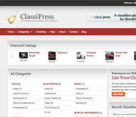 Classified Ads for WordPress