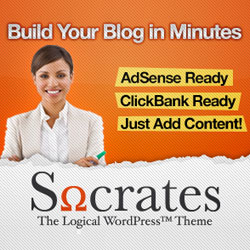 Socrates Theme WordPress Blog Monetization